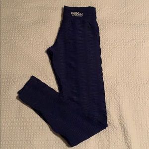 Blue workout pants